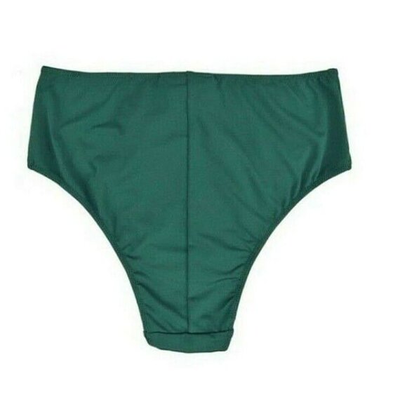 INC International Concepts High Waist Brief Panty Green Spruce Size XXL NEW - Picture 7 of 10